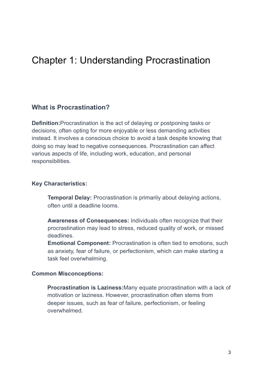 The Procrastination Paradox: Understanding and Overcoming Delay, How to stop procrastination E-Book